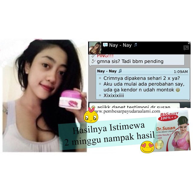 `ღ´ PHINKL `ღ´ dr susan breast enlarge cream pembesar payudara cream oles dada besar krim