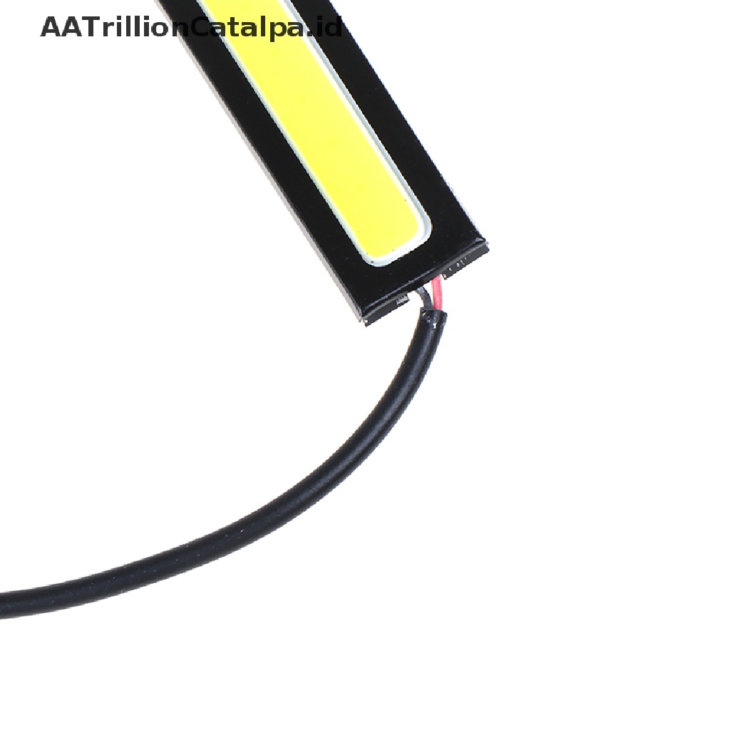 Aatrillioncatalpa 1Pc Lampu LED COB 17cm 12V Tahan Air Untuk Drlfog Lamp Mobil