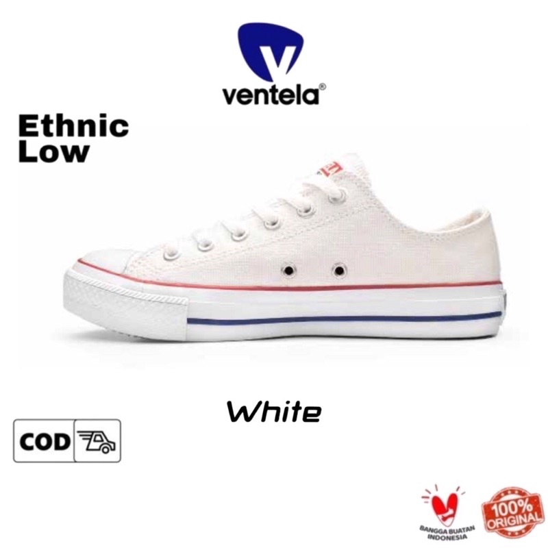 VENTELA ETNIC LOW CUT White