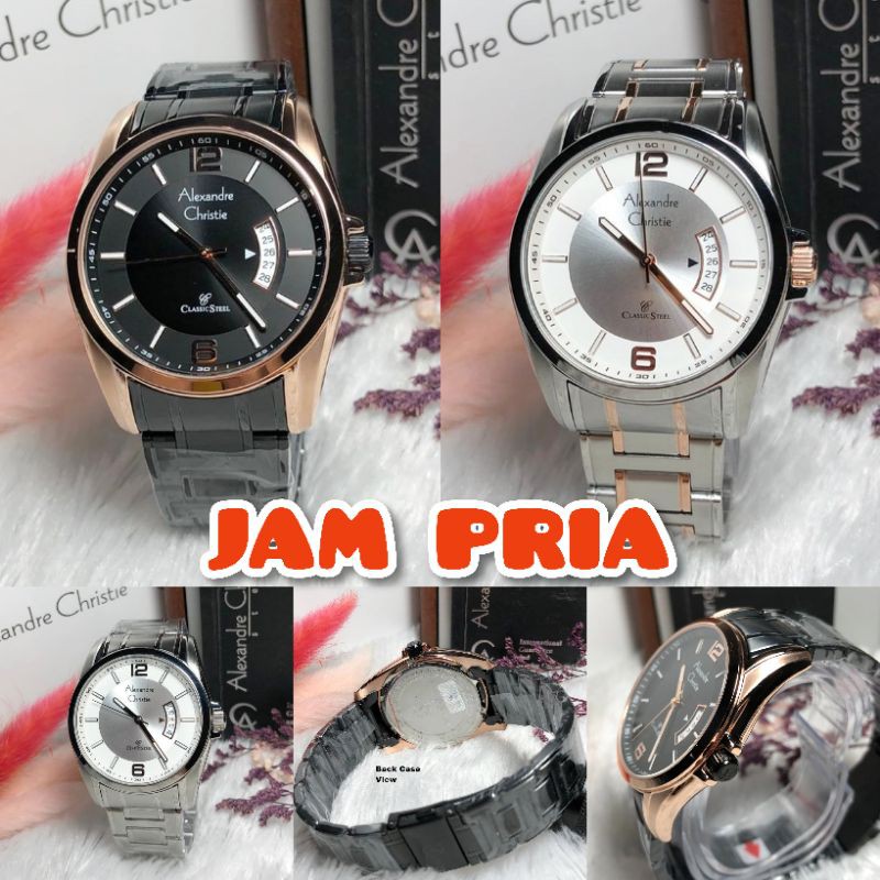 ORIGINAL Alexandre Christie Jam Pria A8289