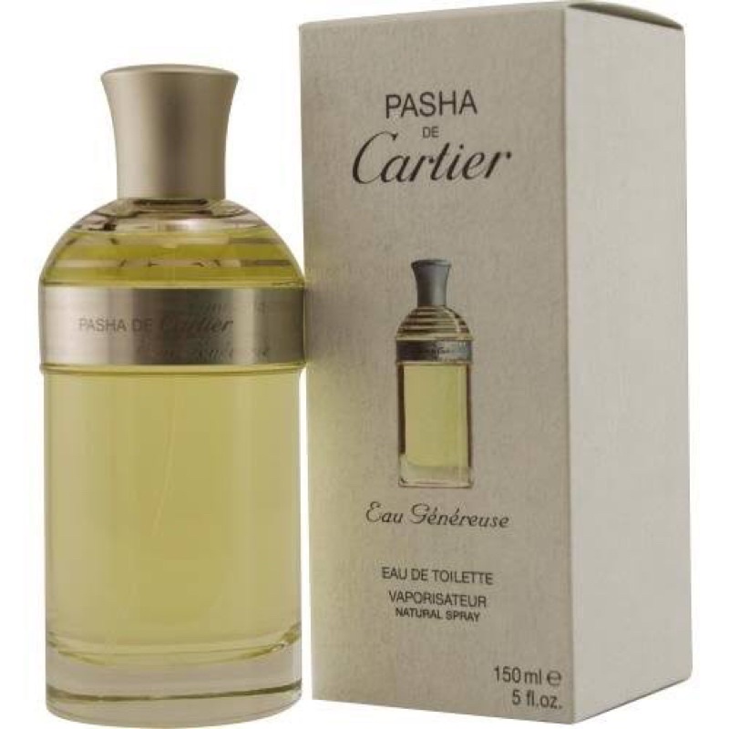 PARFUM Cartier pasha de cartier eau genereuse 150ml(TANPA BOX)