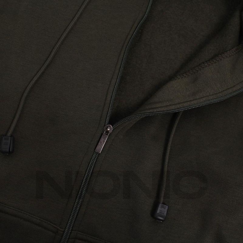 Jaket Hoodie Polos Hijau Army Original Nionic Free Gantungan Kunci