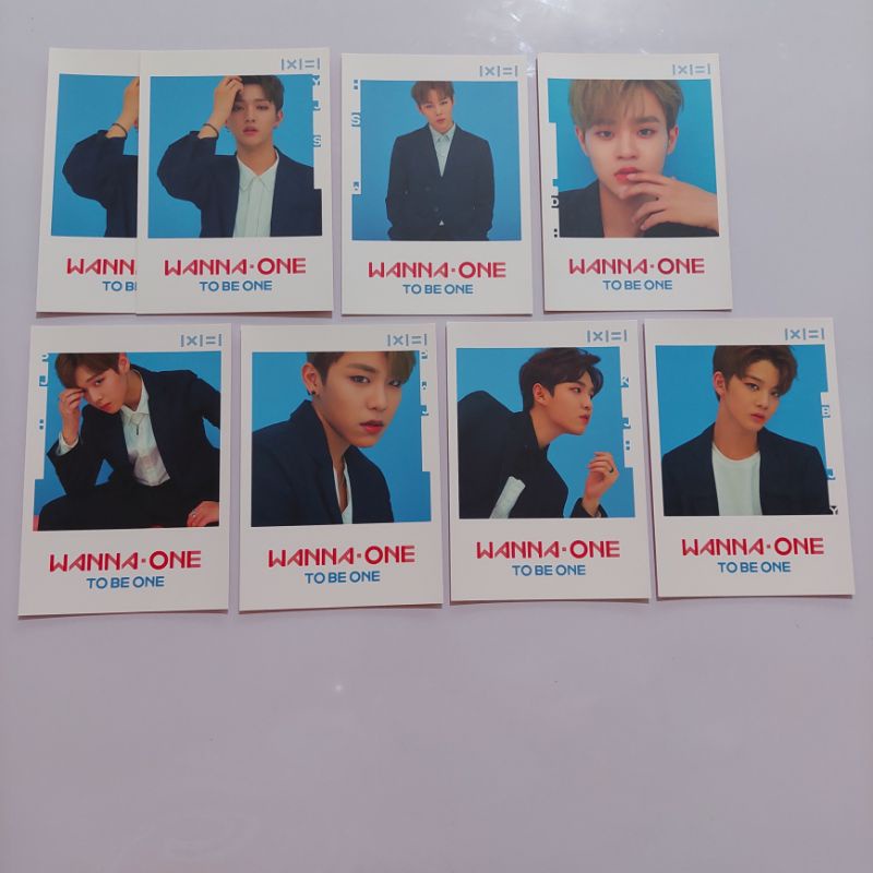 

PRINTILAN POSTCARD TO BE ONE TBO SHOW CON WANNA ONE