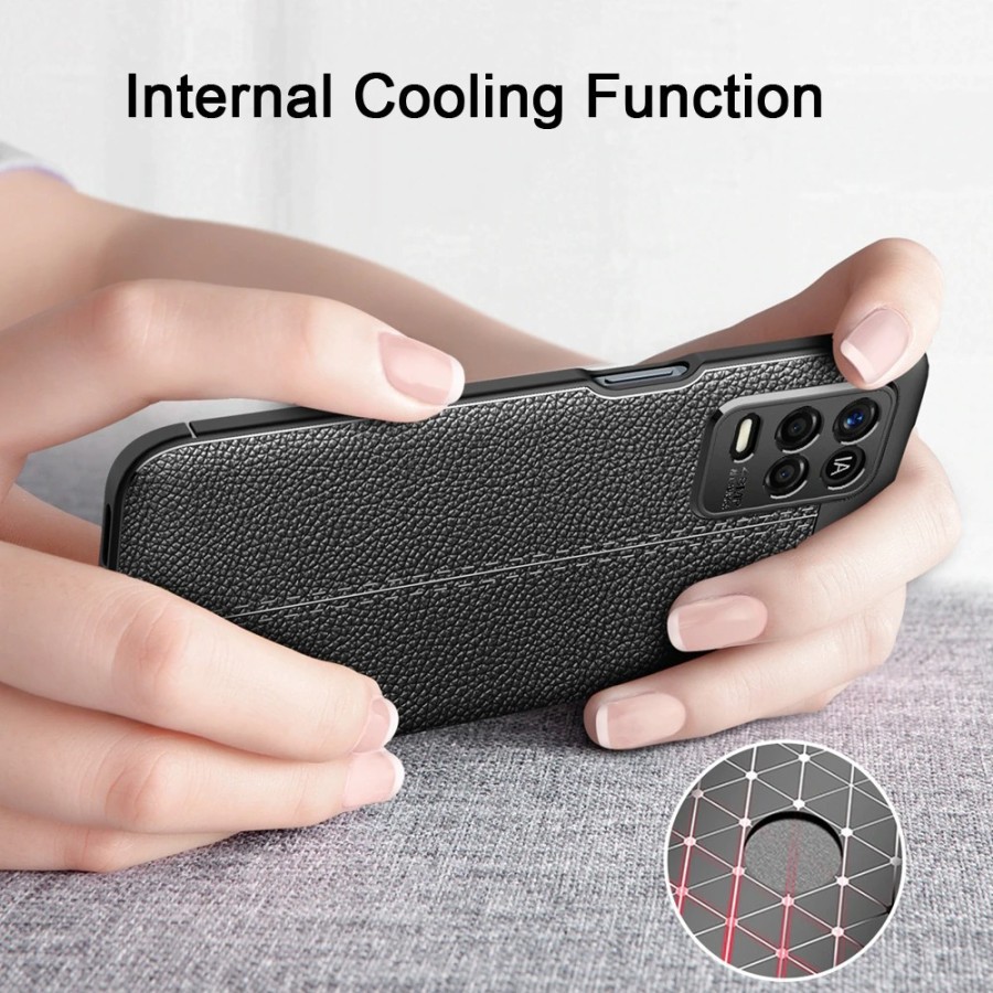 Realme 8 Realme 8 Pro Softcase Auto focus Leather Casing Realme 8 Realme 8 Pro