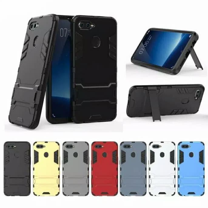Casing Soft Case Oppo F9 Case Robot Rugged Armor / Oppo F9 2018 / Transformer