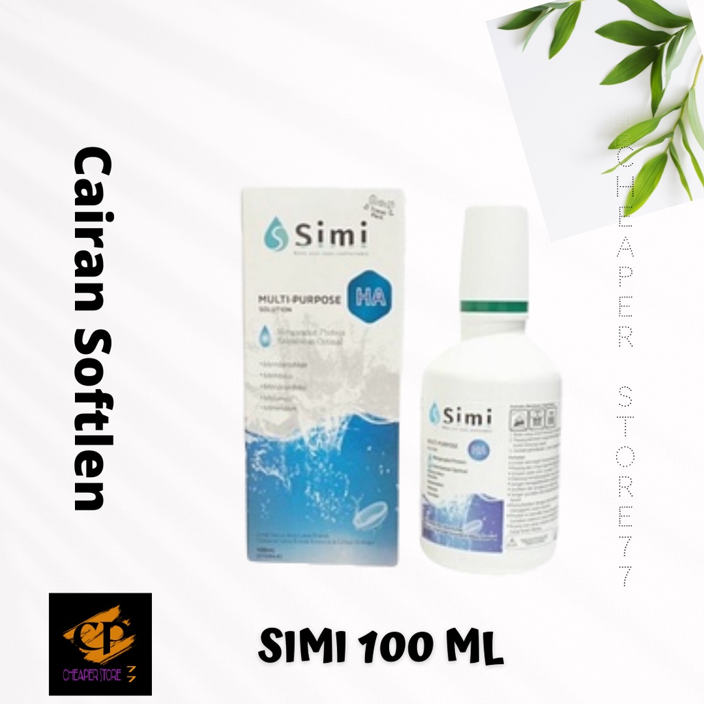 CAIRAN / PEMBERSIH / AIR CUCI SOFTLENS SIMI 100ml