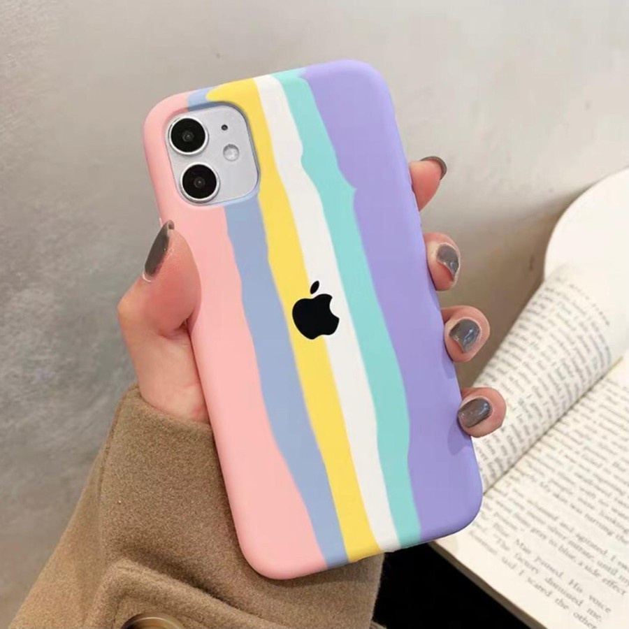 SILICONE LOGO PRIDE EDITION RAINBOW iPhone 13 iPhone 13 Pro iPhone 13 Promax