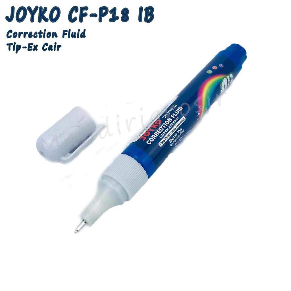 Tip-Ex Cair * Joyko * CF-P18 IB * Biru