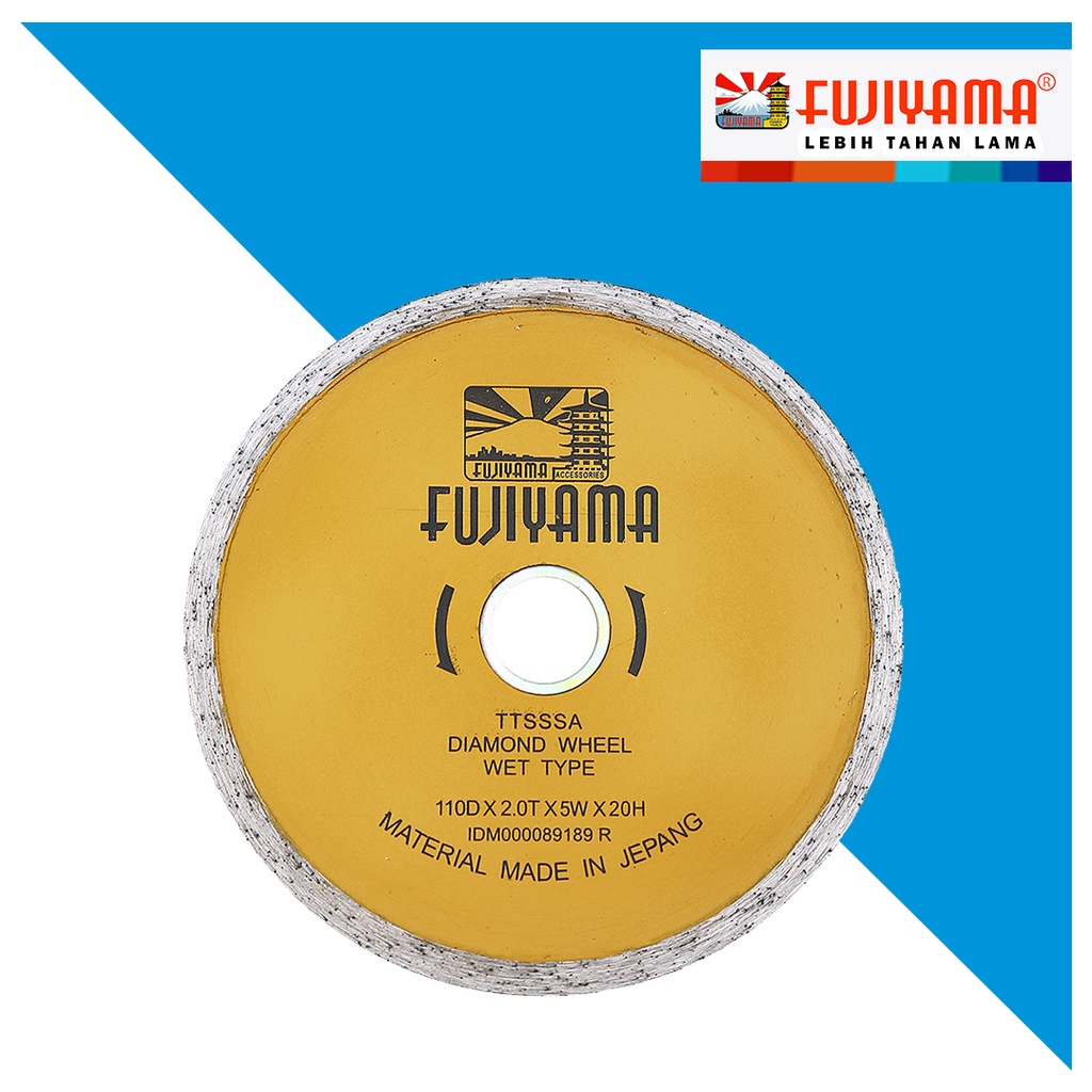 FUJIYAMA Diamond Wheel 4 inch Wet
