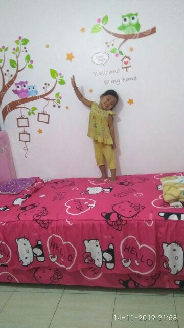 Signature Fata_sprei Fata Signature Sorong Duo 2 In 1 Motif Kartun Uk.120x200