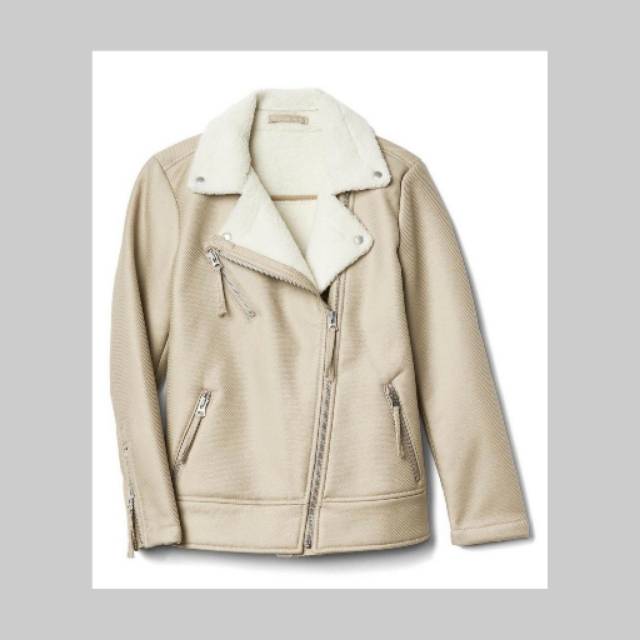 gap beige jacket