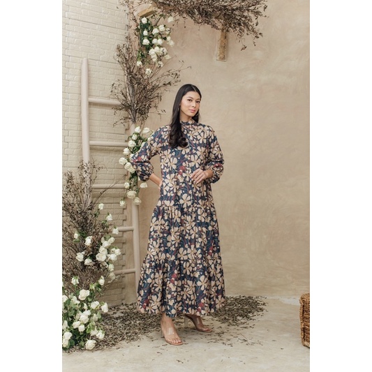 Jasmine Dress by Wearing Klamby Night Sky uk. S