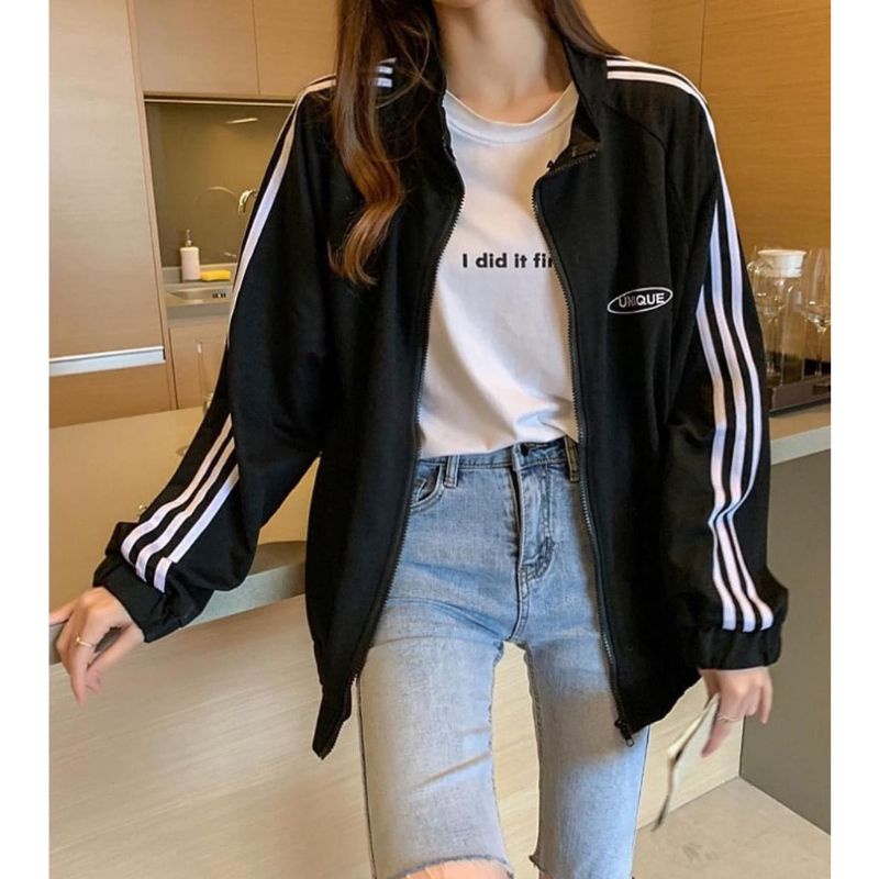 UNIQLO JAKET KOREAN STYLE - SF - BAJU WANITA CASUAL KERJA- BAJU WANITA VIRAL - BAJU WANITA KEKINIAN