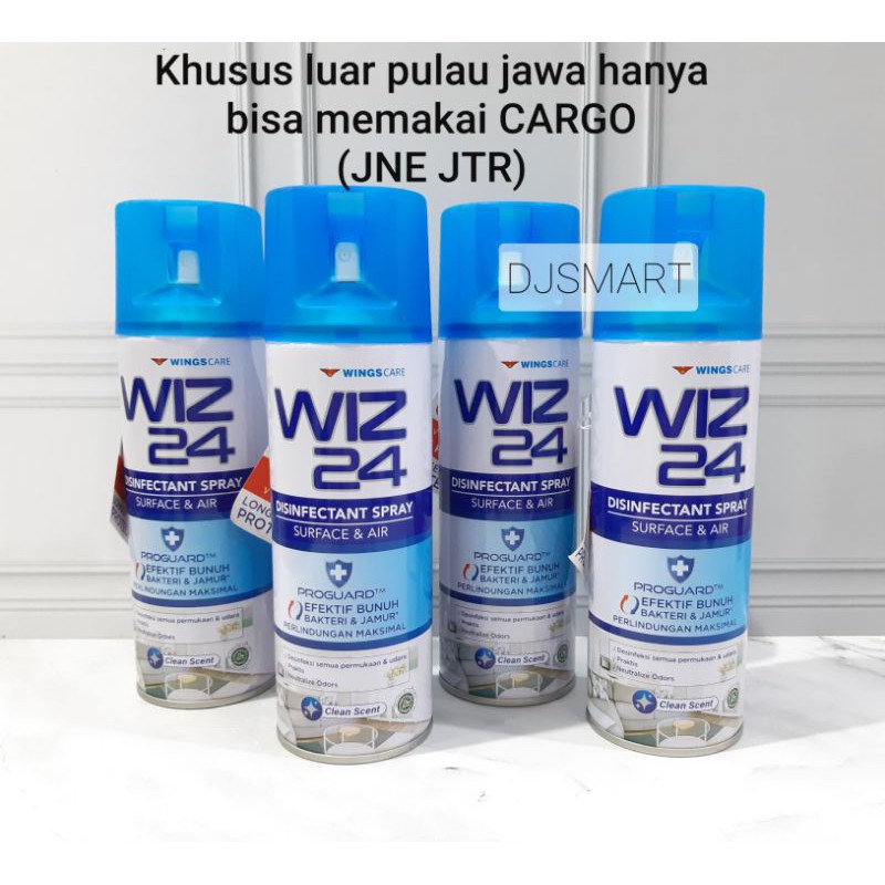 Wiz 24 Disinfektan Spray Aerosol 300ml