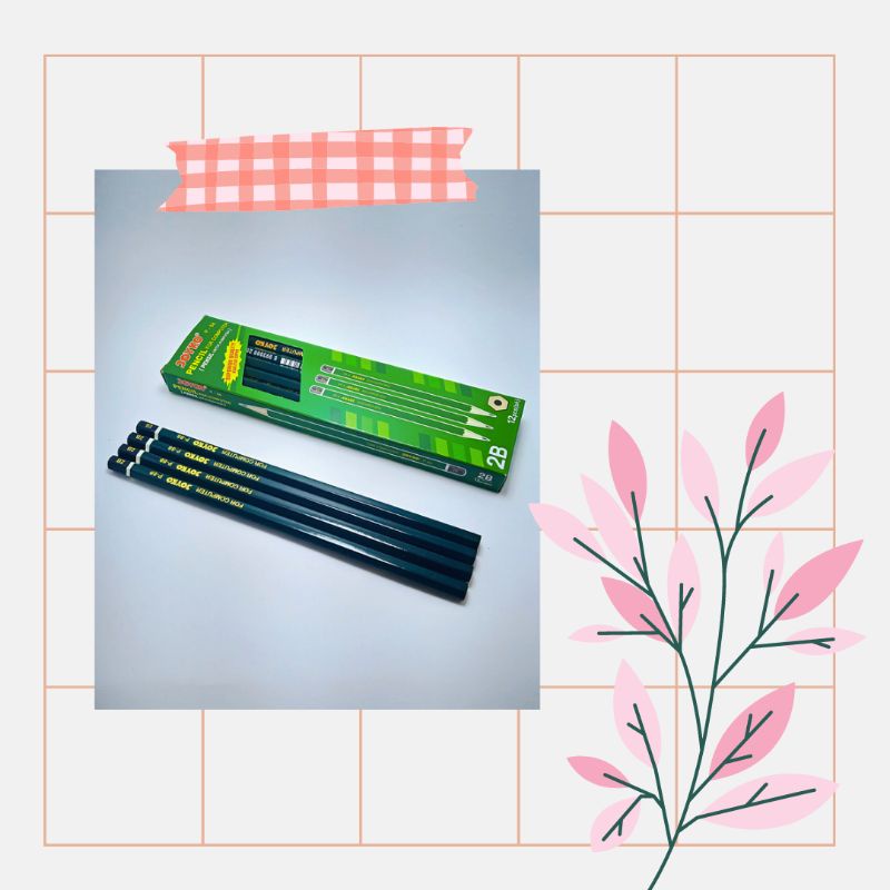 

Joyko Pensil 2B Hijau
