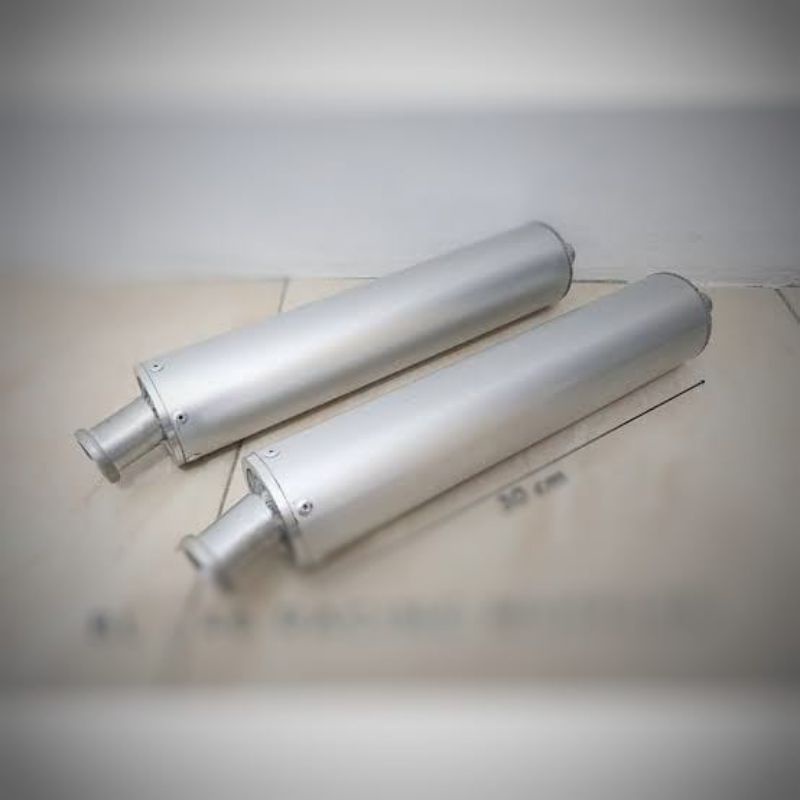 Silencer las cor / aluminium spek kompetisi anti bocor