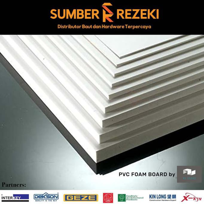 

Ready Stok! Pvc Board / Pvc Foam Board Tebal 15Mm 60X40 Cm | Keperluan Maket Dll Termurah