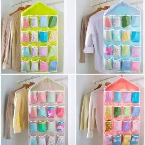Rak Kaos kaki / Rak Celana Dalam / Rak Gantung Multifungsi Murah