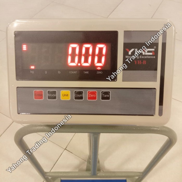 Timbangan Barang Digital 75kg 100kg / Bench Scale YHB 30cm x 40cm + PAGAR