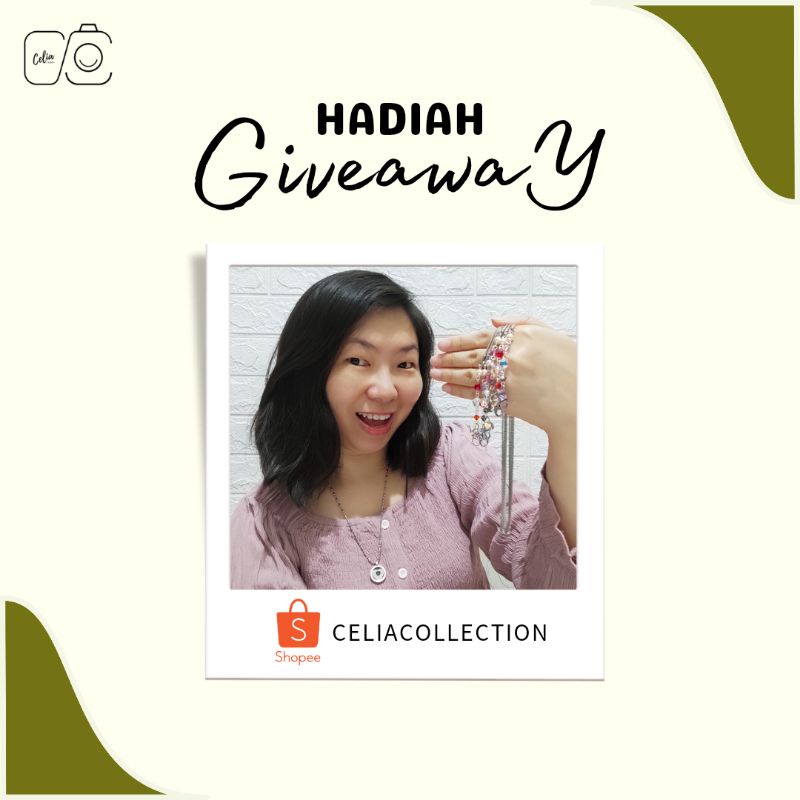 Rantai kalung , connector Masker dengan Kristal SWAROVSKI