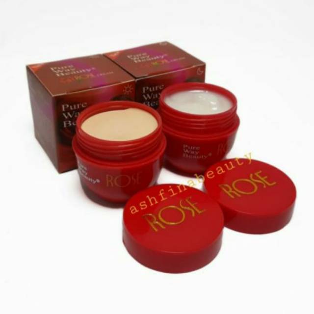 PAKET CREAM ROSE PURE WAY DAY &amp; NIGHT BPOM