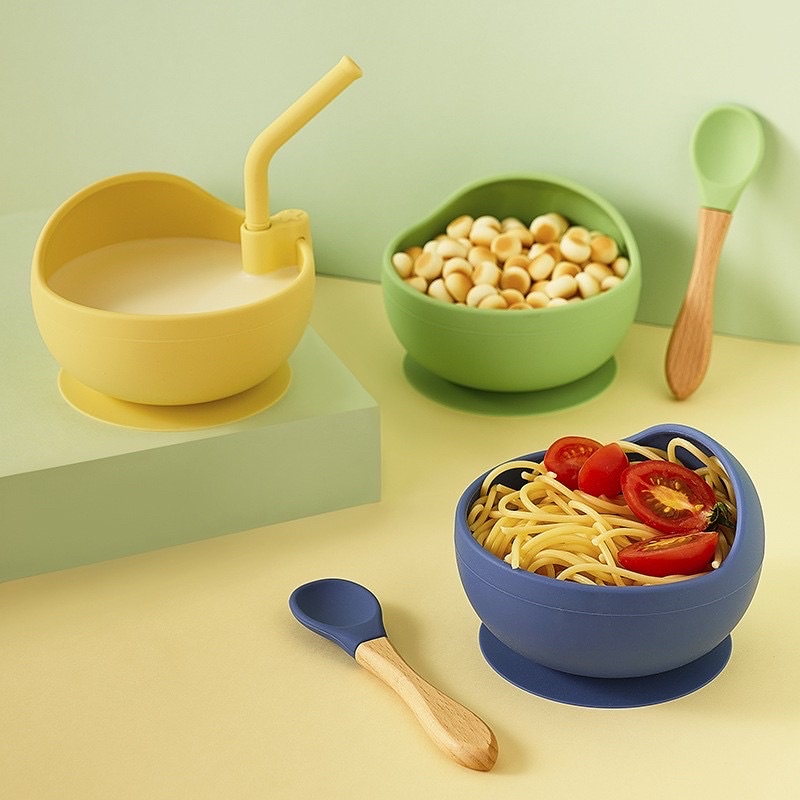 Mangkok Mpasi bayi set 3in1
