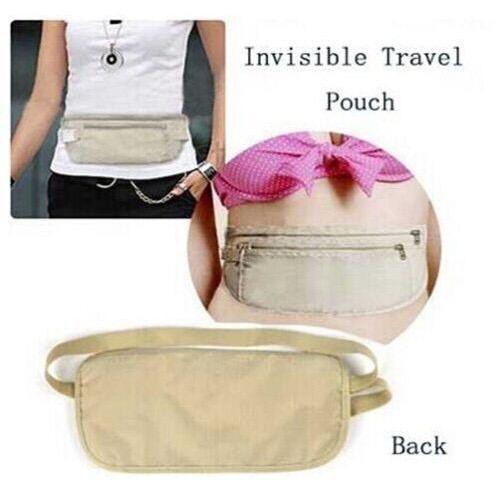 Tas pinggang anti maling/ Slim hidden waist bag