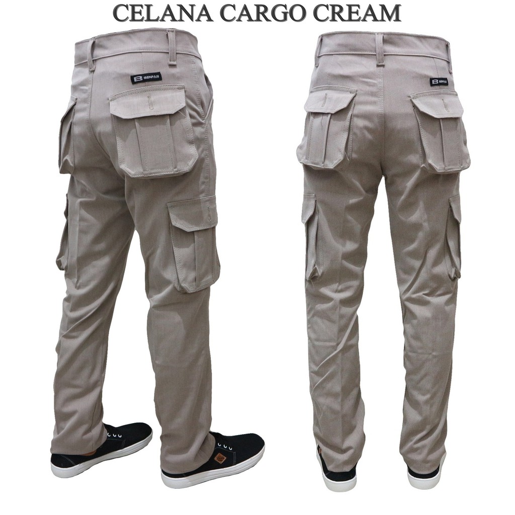 Celana Cargo Panjang Dickies Pria Cowok hitam abu hijau army cream berkualitas