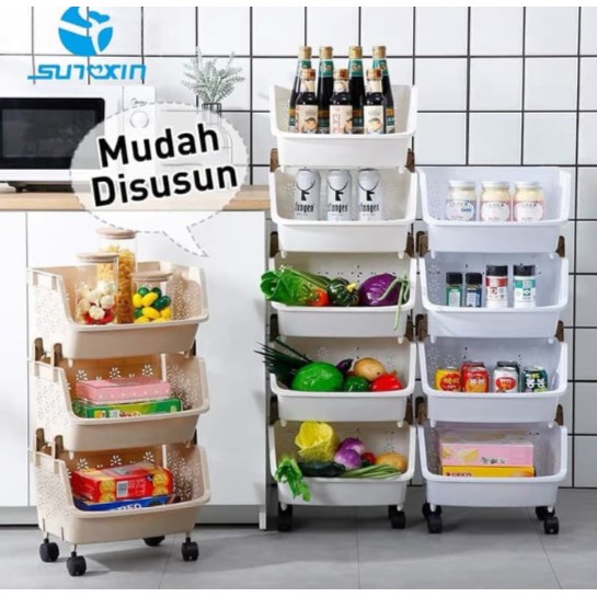 Jual Rak Dapur Tempat Penyimpanan Sayur Atau Barang Rumah Tangga