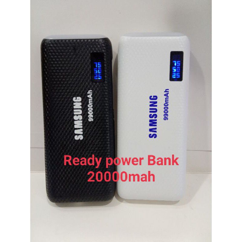 power Bank Samsung lampu led