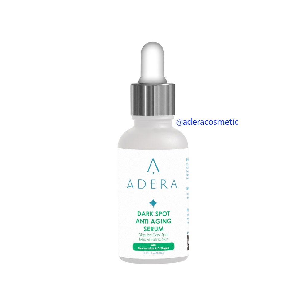 Adera Face Serum Wajah Original Glowing Putih Bersih Bebas Jerawat Kusam Flek Bintik Hitam ORIGINAL 100% sudah BPOM-DARKSPOT