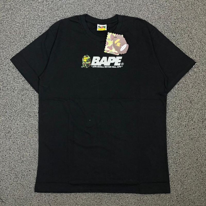 TSHIRT KAOS A BATHING APE BAPE SHALL NEVER KILL APE