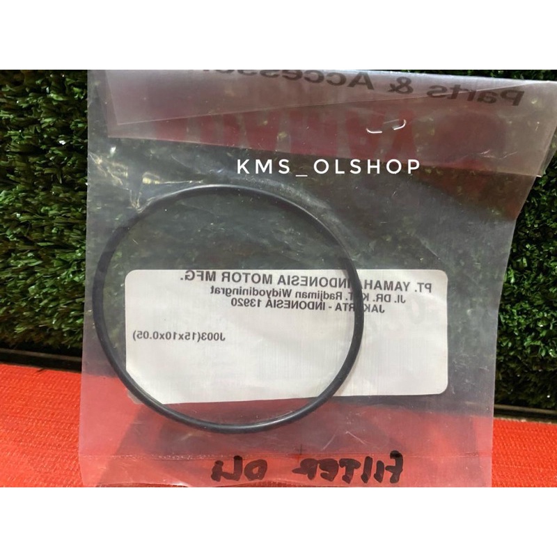 93210-60800 Karet O Ring Oring Sil Seal Tutup Filter Oli Jupiter Z 115 / Robot / Z1 / MX 135 Vega ZR / RR / Force Fi