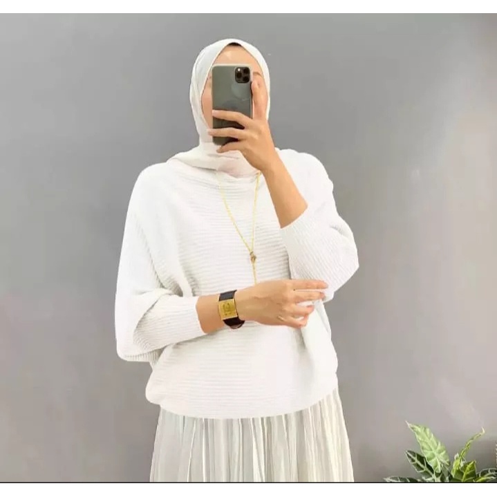 SWEATER RAJUT WANITA BATWING /BAJU RAJUT BATWING KNIT WANITA KALONG / NEW BEST SELLER LASPERAL BLUSE BATWING RAJUT KNIT / BAJU RAJUT KALONG BATWING BLUS / KALONG BLUS BATWING /