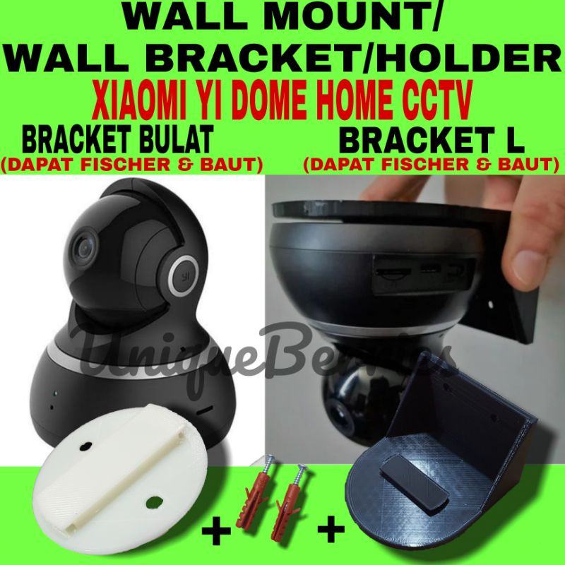 Xiaomi Yi Dome Home Camera CCTV Wall Mount Bracket Holder