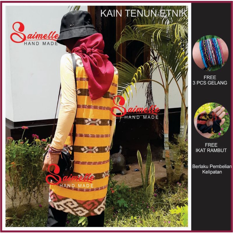 OUTER ETNIK OUTHER TENUN CARDIGAN TENUN KARDIGAN KARDIGAN ETNIK BAJU TENUN OUTER TENUN ETNIK Saimell