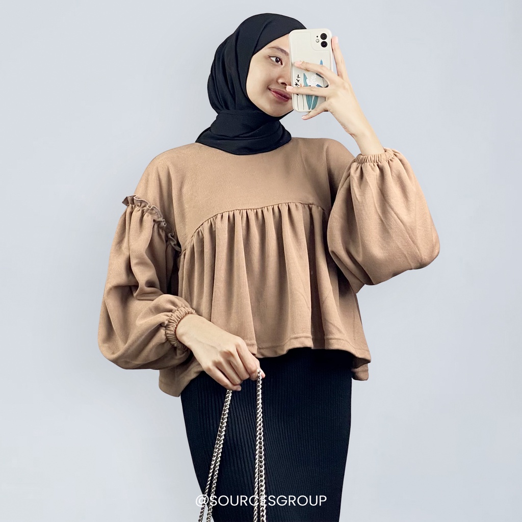 Tasya Blouse Ruffle