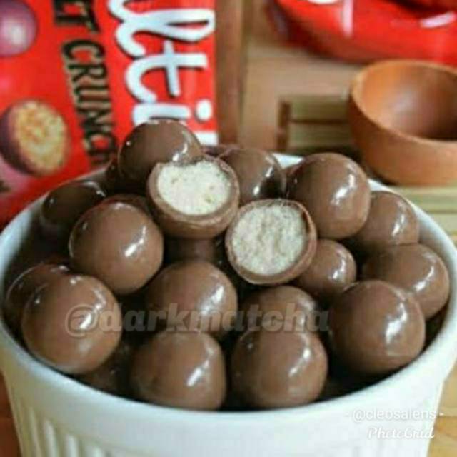 

MALTESER MALT CRUNCH 100 GR coklat susu bola cokelat delfi halal grosir snack chocolate milk