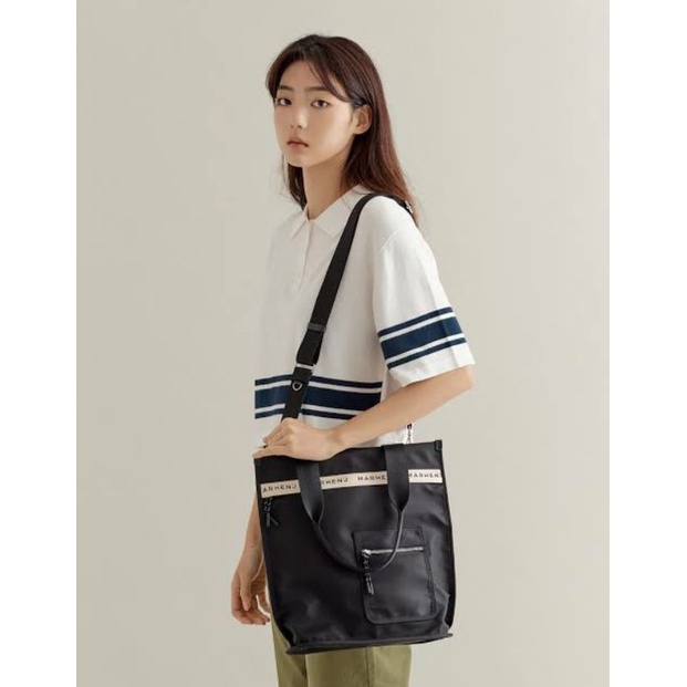Tas wanita shoulders bag M.J Leo import free pouch dan tali