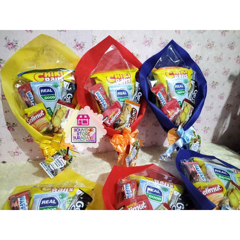 Bucket Snack Chiki Ball / Bucket Snack Murah / Bingkisan Bucket Ultah / Bucket Mini Ultah / Snack Bucket / Bouquet Mini