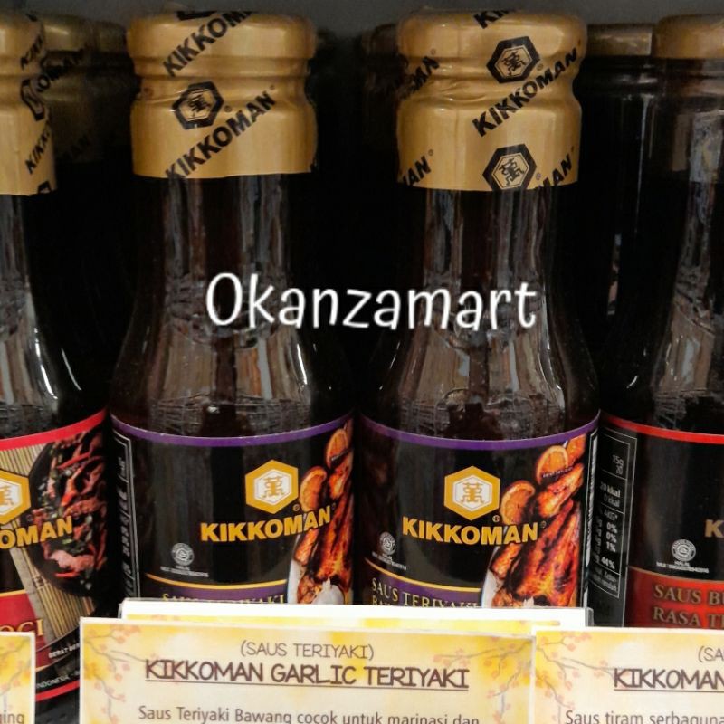 

Kikkoman Saus Teriyaki Bawang 300gr