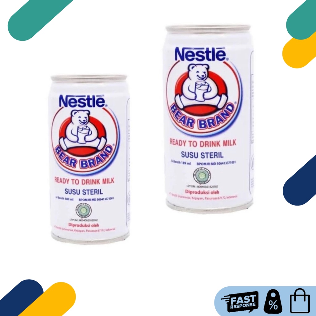 

TERLARIS !!! Susu Beruang Bear Brand 189ml