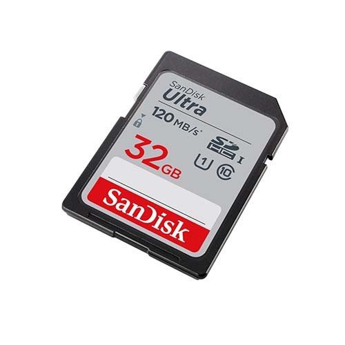 Sandisk SDHC Ultra 32GB Class 10 UHS-1 120MB/s - SDSDUN4-032G