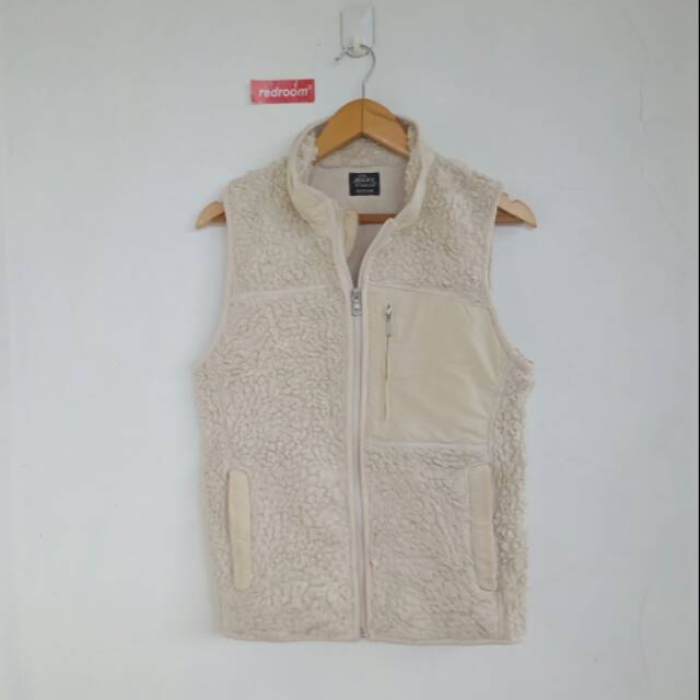 Vest outdoor uniqlo bulky fleence termurah