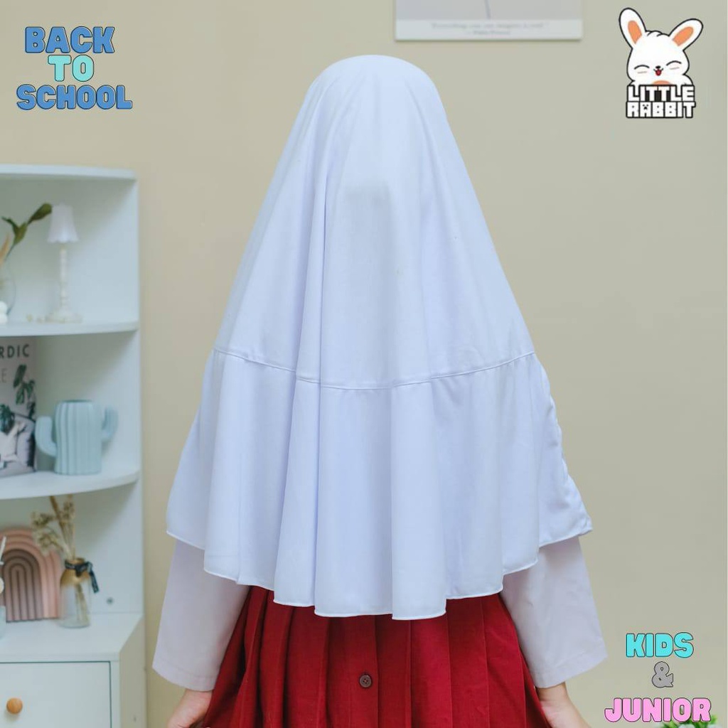 Kerudung sekolah Littlerabbit Back to school