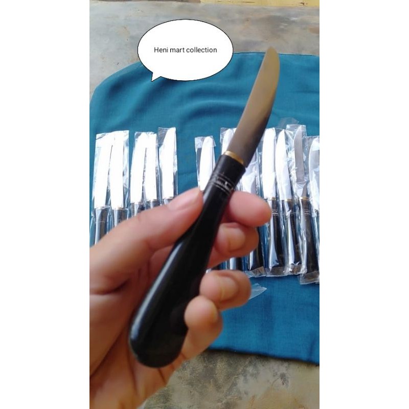 pisau  dapur gagang tanduk Galonggong