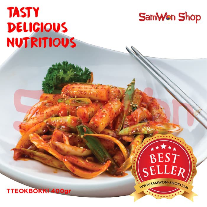 

SAMWON TTEOKBOKKI / TOKPOKI 4 Ons / 400 Gr