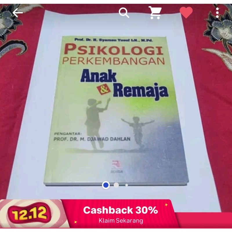 

Psikologi perkembangan anak dan remaja