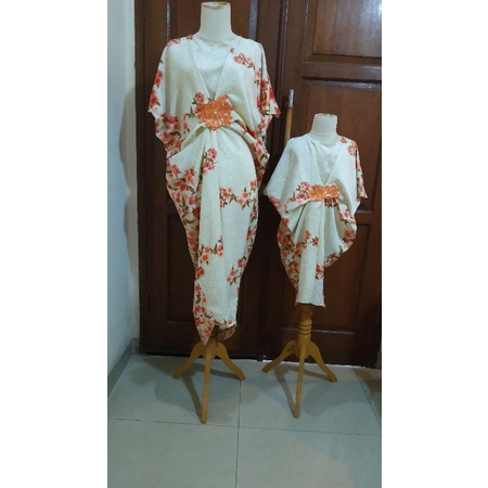 kaftan couple ibu dan anak