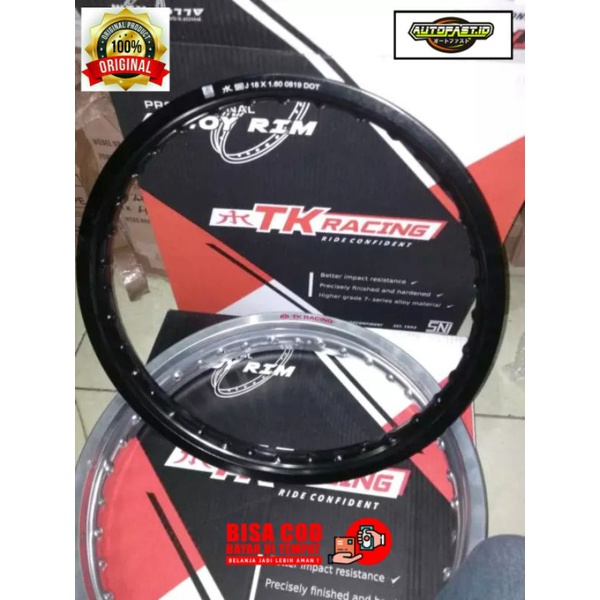 VELG TK RACING ORIGINAL UKURAN 185 RING 18 UNIVERSAL